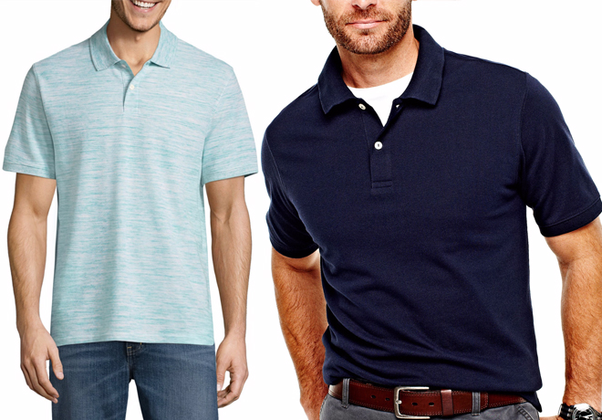 St. John's Bay Men's Polos Buy 1 Get 2 FREE at JCPenney, Starting at ONLY $8.67 (Reg $26)