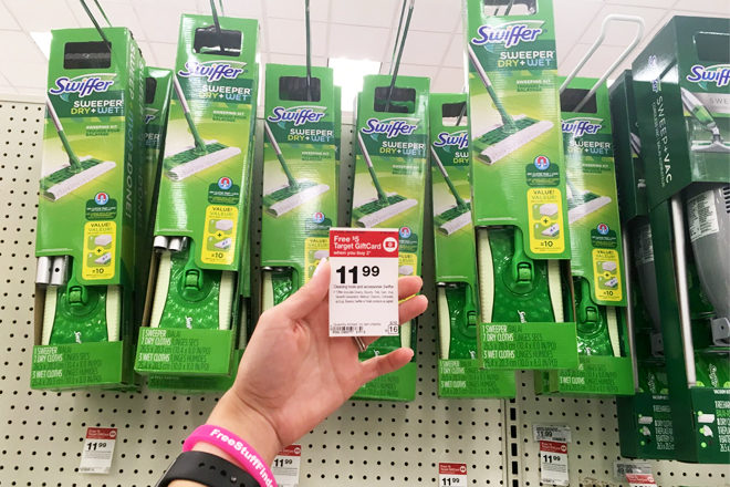 Target: Swiffer Sweeper Starter Kit & Refills Only $5.99 Each (Just Use Your Phone!)