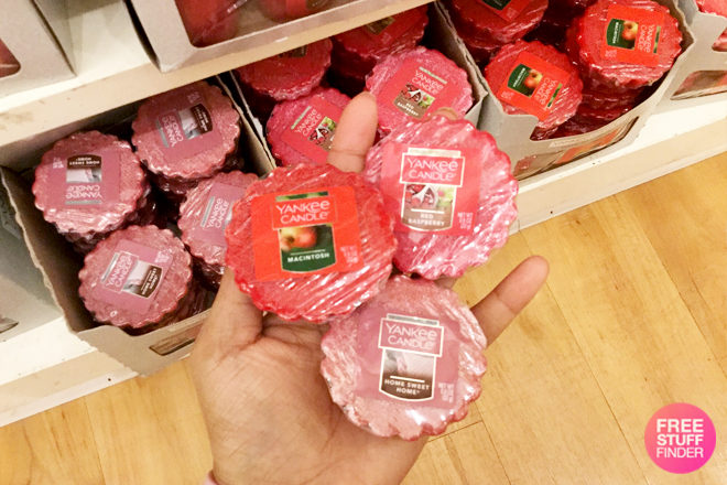 Yankee Candle Tarts Wax Melts JUST 50¢ - Regularly $2 (In-Stores Only)