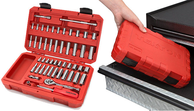 Amazon: Tekton 51-Piece Drive Socket Set Just $28.49 + FREE Shipping (Regularly $52)