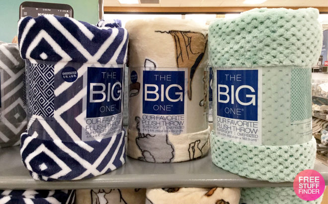 Kohl's: The Big One Supersoft Plush Throw ONLY $10.20 (Regularly $40) + FREE Pickup