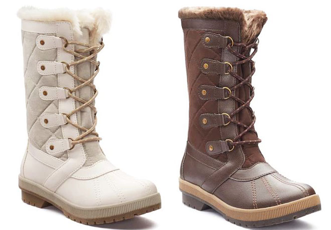Women's Winter Boots for Only $7.99 at Kohl's.com (Regularly $100)