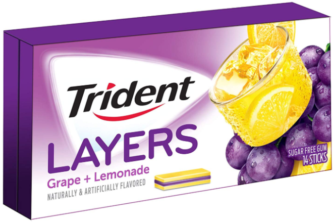 Amazon: Trident Layers Gum 12-Pack for Only $8.10 + FREE Shipping (68¢ Per Pack!)