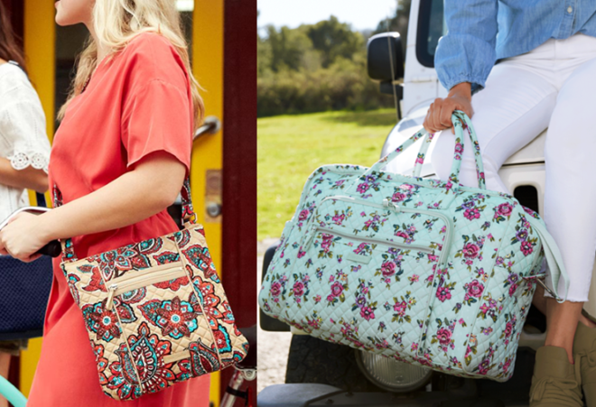 Vera Bradley: 50% Off Sale + FREE Shipping (Bags Starting at ONLY $19) - Cute Styles!