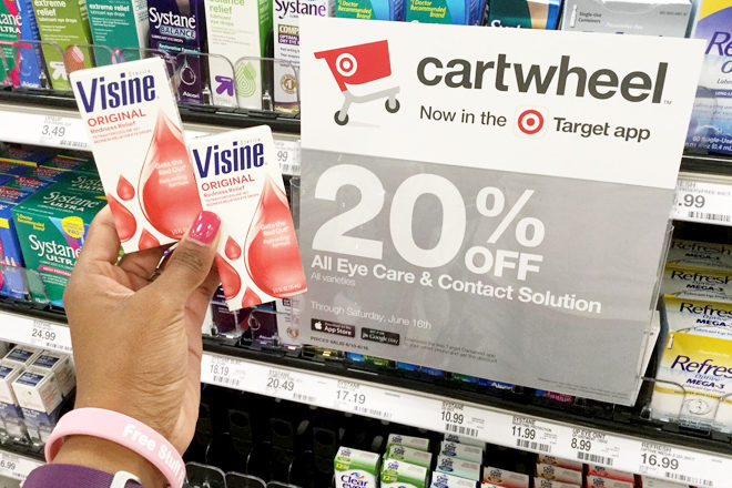 *HOT* Visine Eye Drops ONLY $1.61 (Reg $4) at Target + FREE First Aid Bag