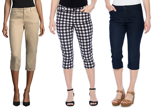 St. John’s Bay Secretly Slender Capris for ONLY $12 at JCPenney (Reg $32)