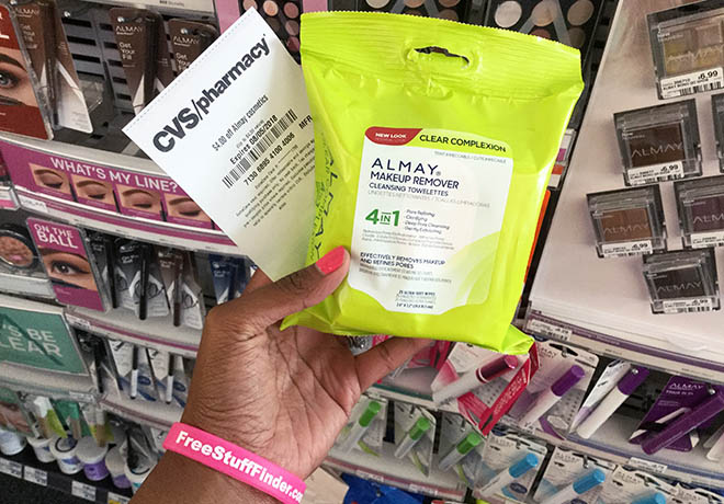 Almay Makeup Remover Wipes or Lip Balm JUST $1.79 Each at CVS (Regularly $6.29)