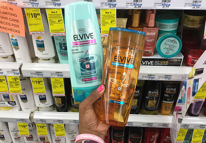 L’Oreal Elvive Shampoo or Conditioner for ONLY $1.29 at CVS (Regularly $5.29)