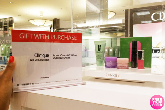 *HOT* FREE 5-Piece Clinique Gift Set with Purchase at Macy's ($36 Value!)