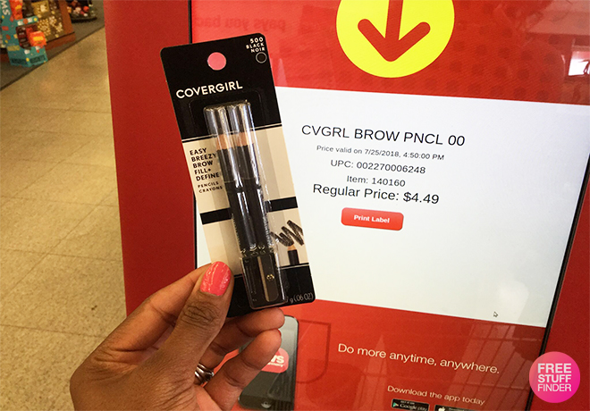 Covergirl Easy Breezy Brow Pencil Crayons ONLY 24¢ (Regularly $4.49) at CVS