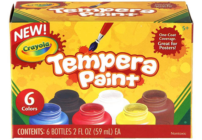 Amazon: Crayola Washable Tempera Paint Set Just $4.39 - Regularly $9 (Add-On Item)