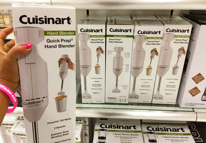 Macy’s: Cuisinart Hand Mixer or Blender for ONLY $9.99 + FREE Shipping (Regularly $45)