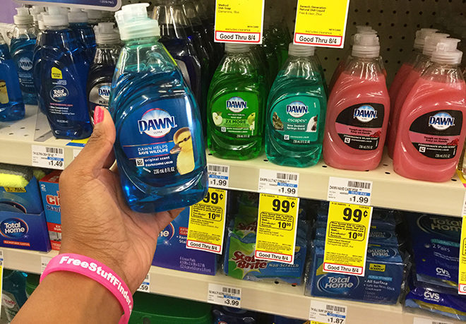 Dawn Dish Soap JUST 49¢ (Regularly $2) at CVS – No Coupons Needed!