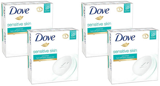 Dove Beauty Bar 20-Pack for JUST $14.13 + FREE Shipping on Amazon (71¢ per Bar!)