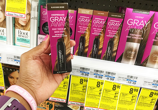 FREE EverPro Gray Away Quick Stick Root Touch-Up at CVS + 51¢ Moneymaker