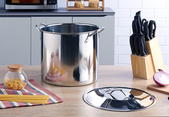 Mainstays Stainless Steel Stockpots Starting at ONLY $7.31 at Walmart Online