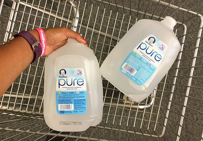 Gerber Pure 1 Gallon Water ONLY 50¢ Each (Regularly $1.69) at CVS