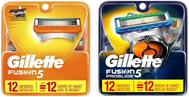 Amazon Prime: Gillette 24-Count Razor Blades JUST $25 (Reg $62) - ENDS Tonight!