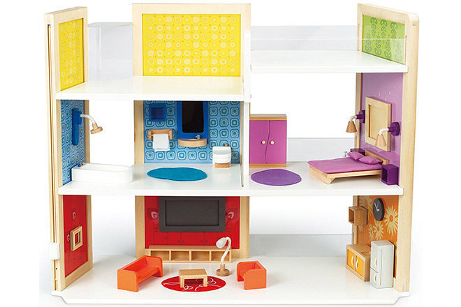 *HOT* Hape Wooden Doll House Only $52.63 + FREE Shipping (Regularly $200)