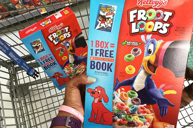 FREE Scholastic Kids' Books with Kellogg's Purchase at Walmart (Up to 10 Books!)