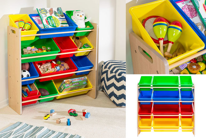 Amazon: Kids Toy Organizer & Storage Bins for ONLY $38.43 + FREE Shipping (Reg $120)