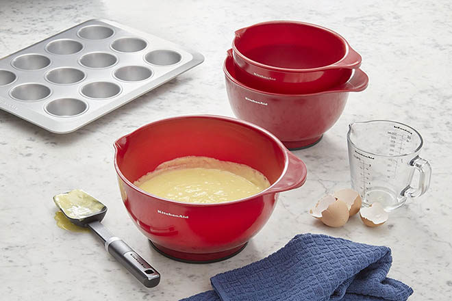 KitchenAid Mixing Bowls 3-Pack ONLY $11.29 (Regularly $25) on Amazon - BEST Price!