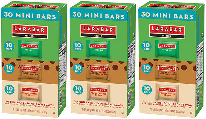 Lärabar Gluten-Free Mini Bar 30-Count Pack Just $11.63 + FREE Shipping (39¢ per Bar!)