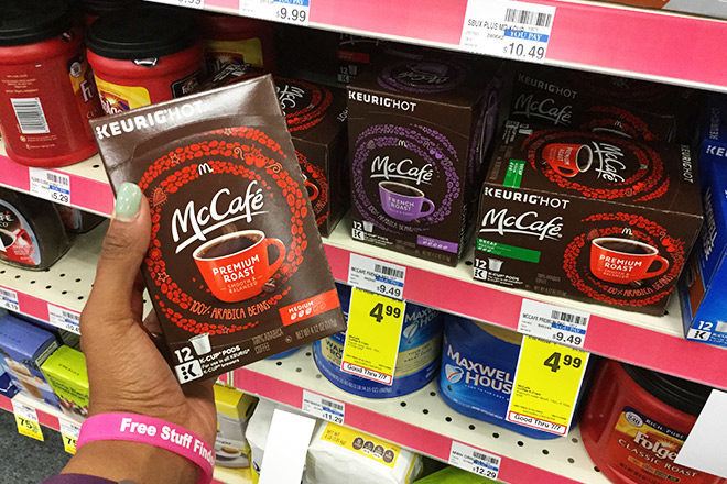 McCafe 12-Count K-Cups ONLY $3.74 at CVS - Regularly $9.49 (Just 31¢ per K-Cup)