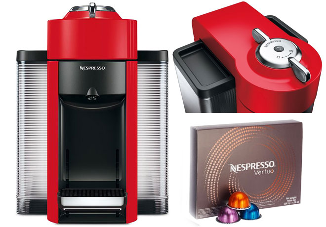 Amazon Prime: Nespresso Coffee Maker with 30-Count Pods ONLY $99.99 + FREE Shipping