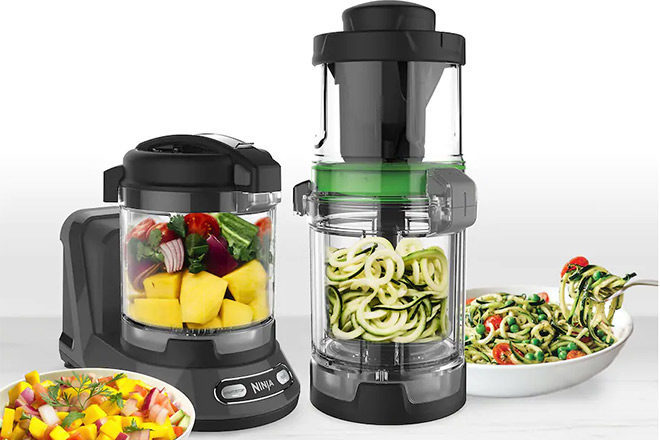 Ninja Precision Processor with Auto Spiralizer Only $64 + FREE Pickup (Reg $120)