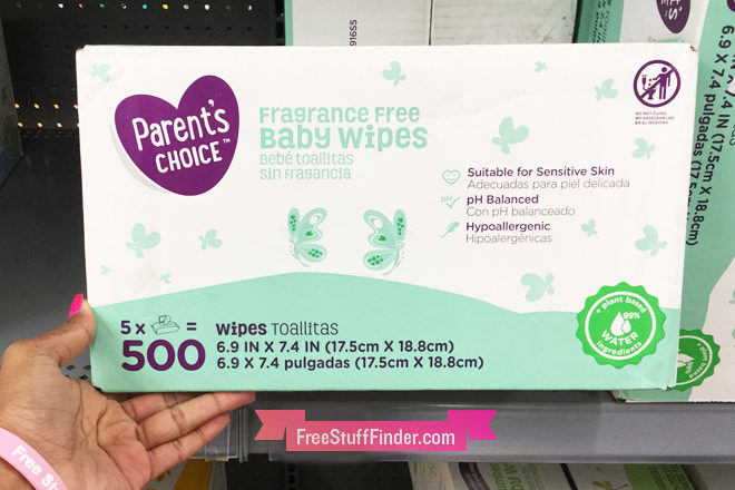 FREE Parent's Choice 500ct Baby Wipes + FREE Store Pickup (New TCB Members!)