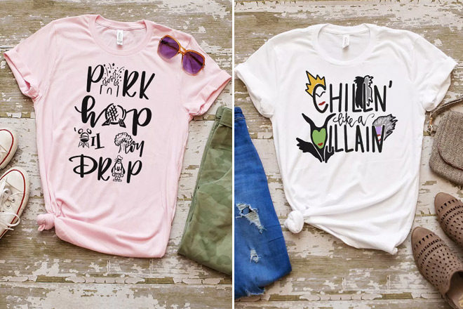 Disney Park Hopper Tees for Just $13.99 (Regularly $25) - Choose From 6 Designs!