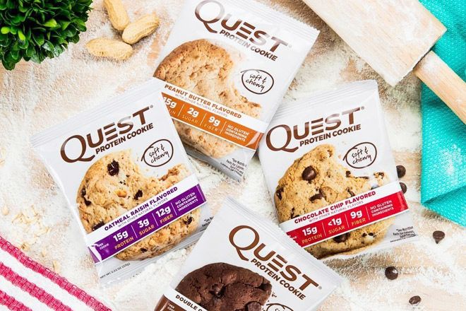 Quest Gluten Free Protein Cookies 12-Pack ONLY $13.97 + FREE Shipping