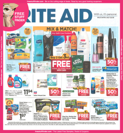 *HOT* Rite Aid Ad Preview (Week 7/22 – 7/28)
