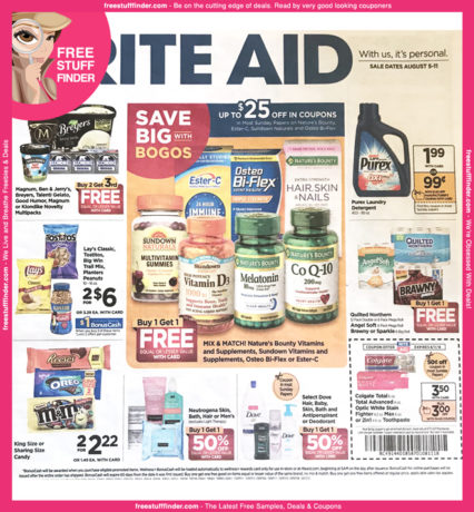*HOT* Rite Aid Ad Preview (Week 8/5 – 8/11)
