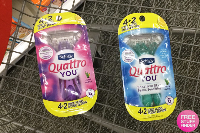 CVS: Schick Quattro Women’s Disposables Razors JUST $2 (Reg $10.79) - Last Chance!