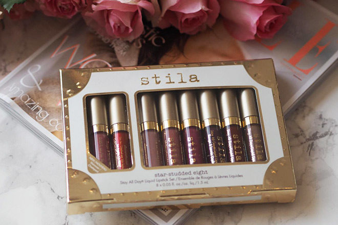 Stila Stay All Day Liquid Lipstick 8-Piece Set Only $29 + FREE Shipping (Reg $45)