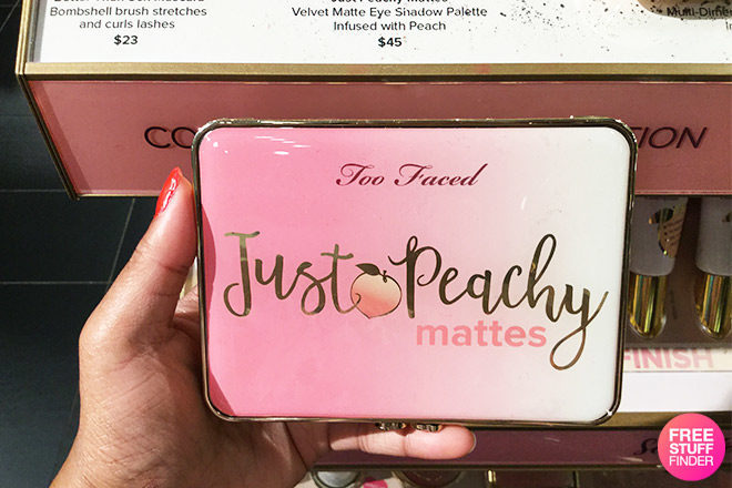 Too Faced Just Peachy Eyeshadow Palette Only $22.50 (Regularly $45)