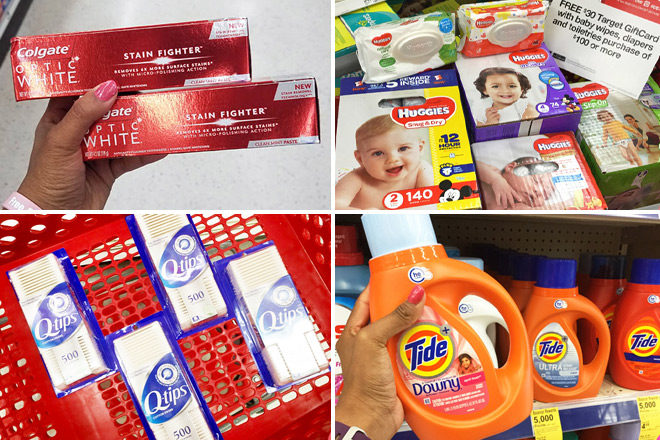 Today's Top 5 Deals: FREE Toothpaste, Cheap Tide, $13 Huggies Super Packs & $1.74 Q-Tips