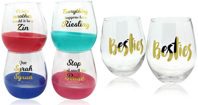 Macy's Online: Wine Glass Sets Just $7.19 + FREE Shipping (Regularly $20) - So CUTE!