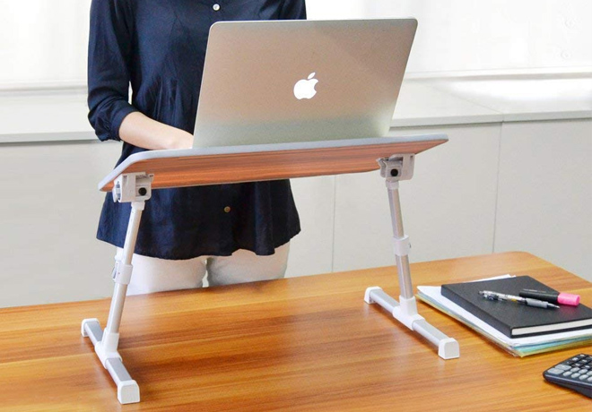 Amazon Prime: Adjustable Laptop Desk for Just $25.99 + FREE Shipping (Reg $40)