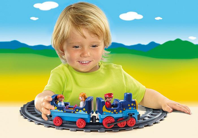 Amazon: Playmobil 1.2.3. Night Train & Track ONLY $13.99 (Regularly $25)