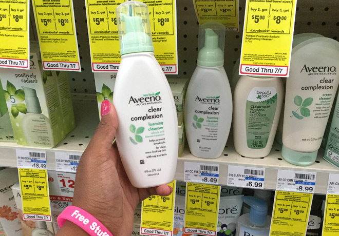 Aveeno Clear Complexion Foaming Cleanser Just $5.42 at CVS (Regularly $8.49)