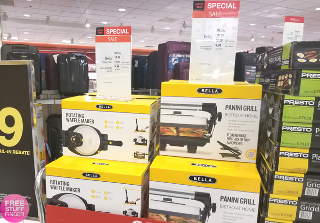 Bella Small Kitchen Appliances ONLY $9.99 (Reg $45) + FREE Pickup - After Rebate!