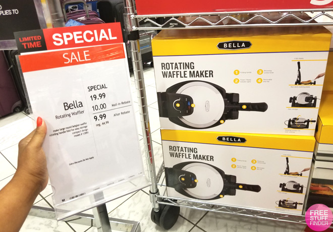 Macy's: Bella Waffle Maker & Presto Griddle ONLY $9.99 Each (Regularly $45)