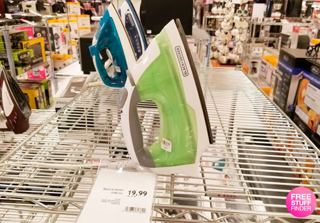 Macy's: Black & Decker D340 EasySteam Iron ONLY $9.99 After Rebate (Regularly $30)