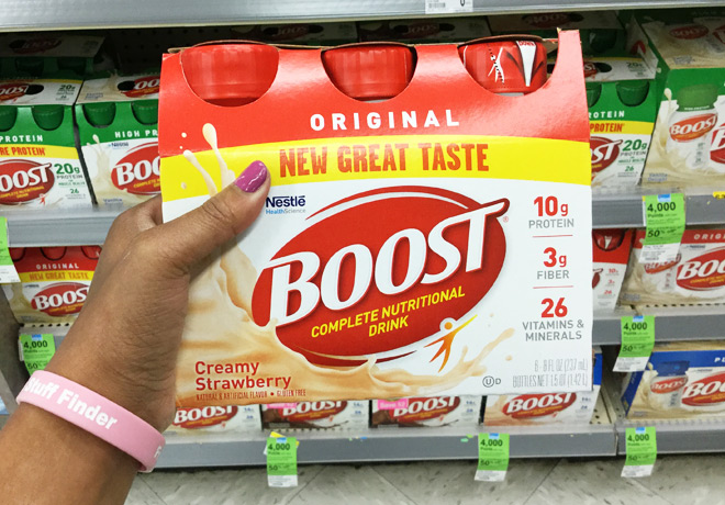 Boost Nutritional Drinks 6-Pack Only $4.74 at Walgreens (Just 79¢ per Drink!) - Print Now!