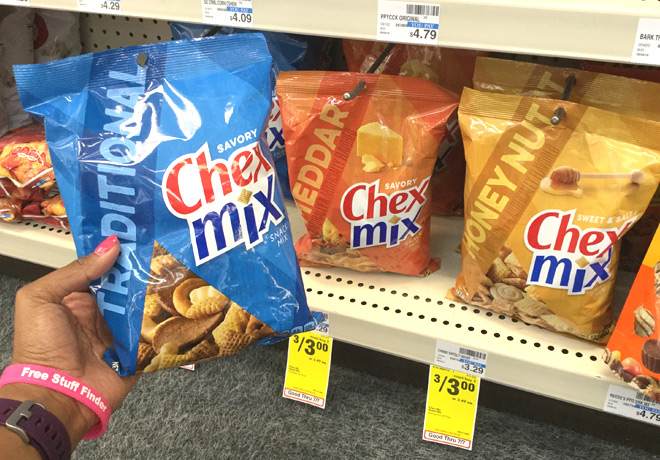 Chex Mix Just 75¢ Each at CVS (Regularly $3.29) - Print Coupon Now!