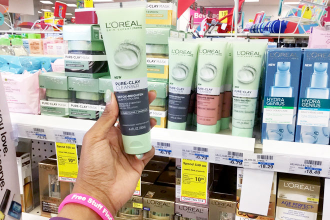 L’Oreal Pure Clay Cleanser JUST $1.25 at CVS (Regularly $6.79)