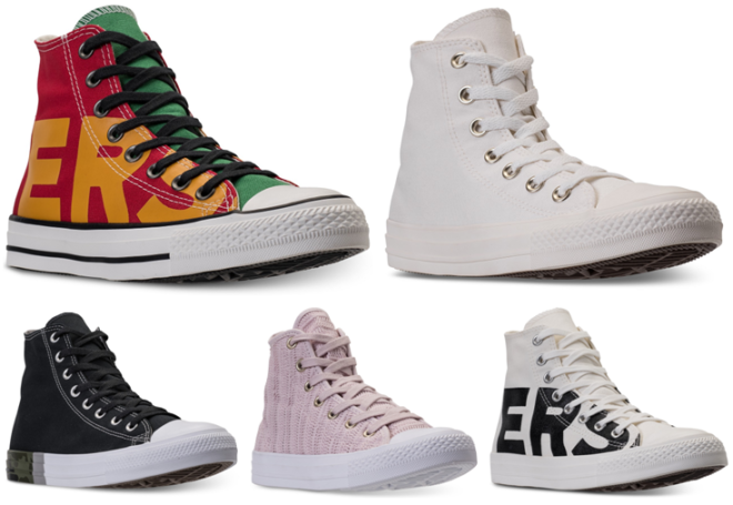 Converse High Tops Starting at ONLY $22.49 (Regularly $70) + FREE Shipping